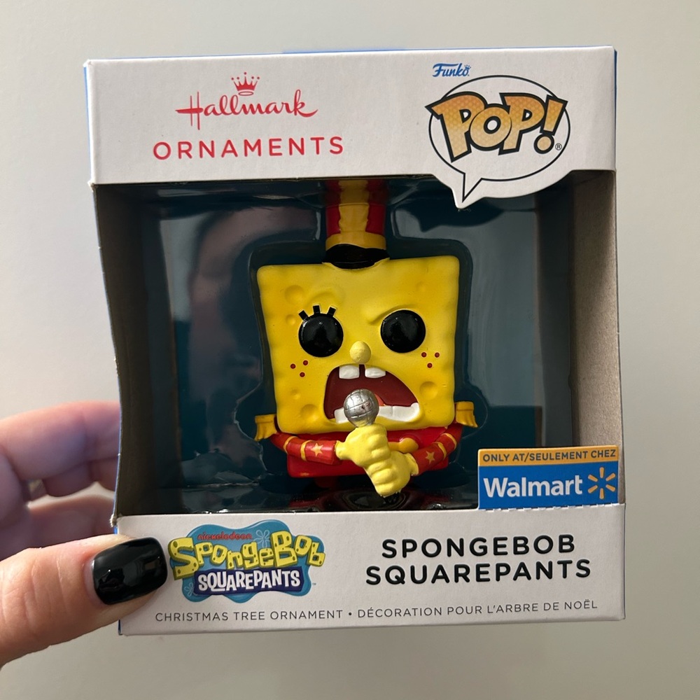 Funko Pop x Hallmark Spongebob SquarePants Christmas Tree Ornament NWT